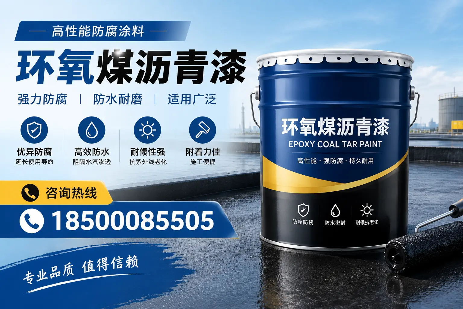 环氧煤沥青漆的主要成分与功能,姑苏用户深度了解